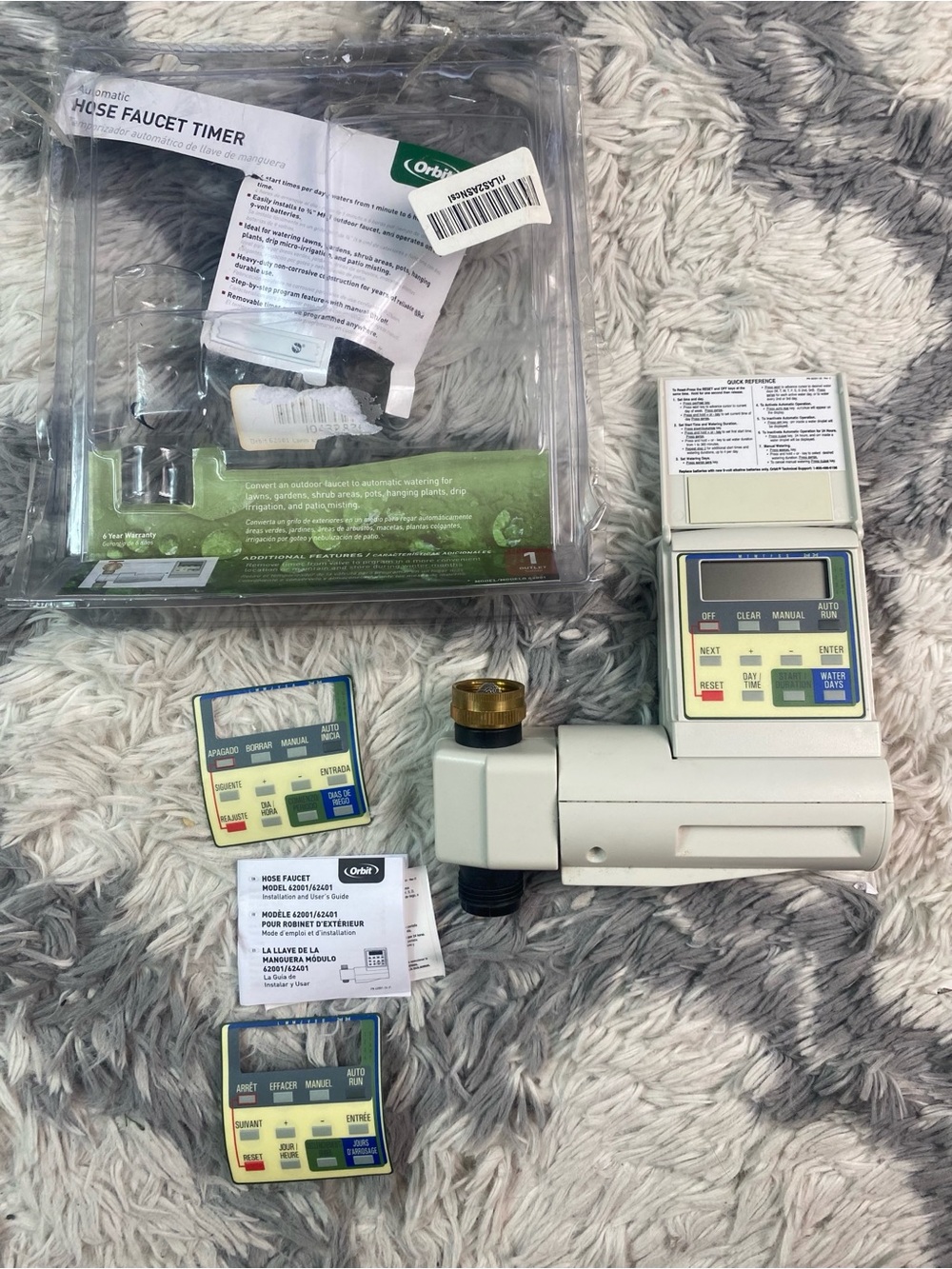 Orbit 62001 SUNMATE Automatic Hose Faucet Digital Watering Timer